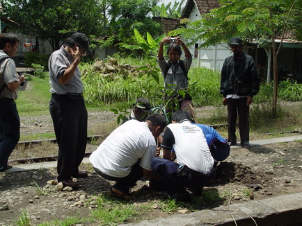 Penghijauan Stasiun Kedungjati