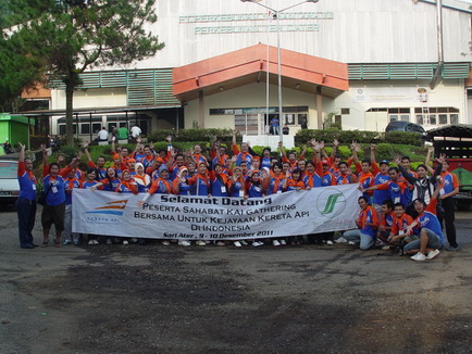 Partisipasi Dalam Acara Gathering Sahabat KAI