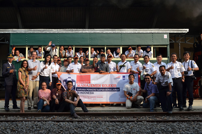 Workshop Manajemen Koleksi Sarana Perkeretaapian Bersejarah di Indonesia