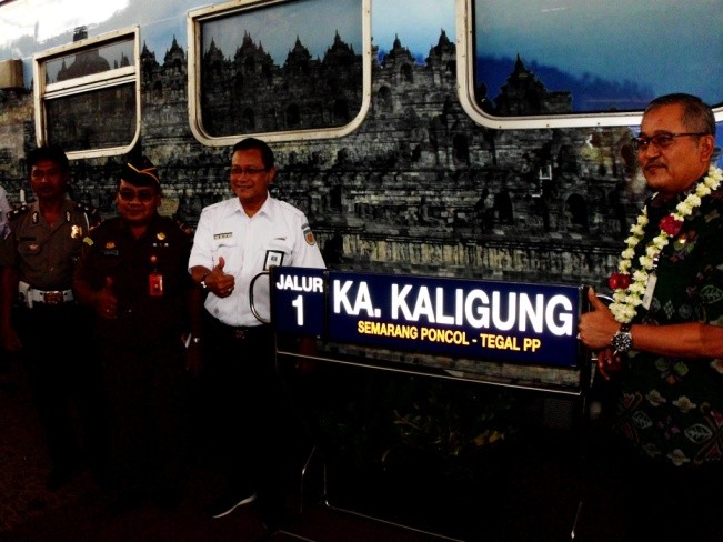 Peluncuran KA New Kaligung Borobudur