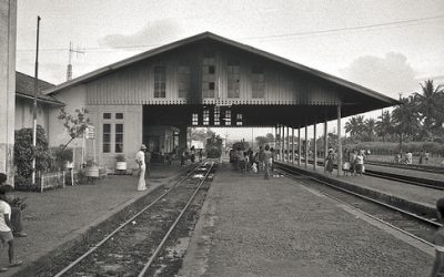 Cibatu, Charlie Chaplin Pernah Turun di Stasiun Itu