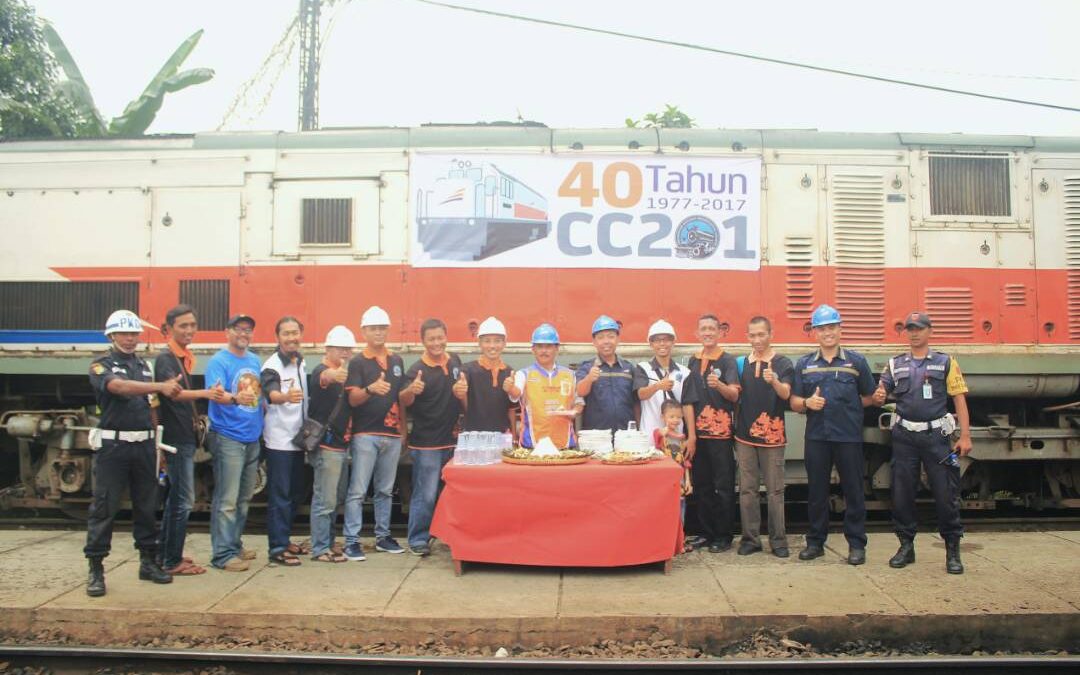 IRPS Mengadakan Syukuran “40 Tahun Lokomotif CC201 di Indonesia”