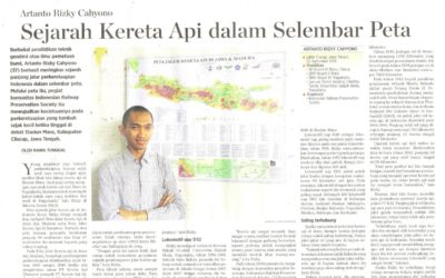 Artanto Rizky Cahyono: Sejarah Kereta Api dalam Selembar Peta
