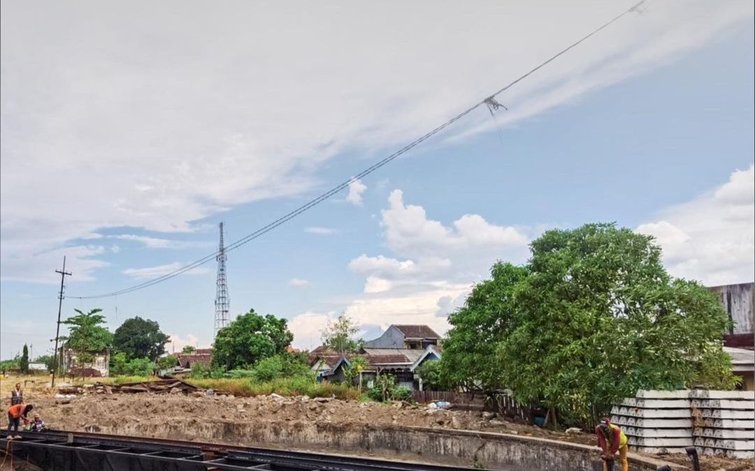 Preservasi Meja Putar dan Tangki Air Stasiun Mojokerto, September 2022