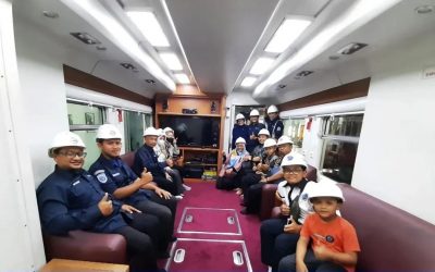 Kunjungan IRPS Semarang ke Balai Perawatan Perkeretaapian Ngrombo, Maret 2023