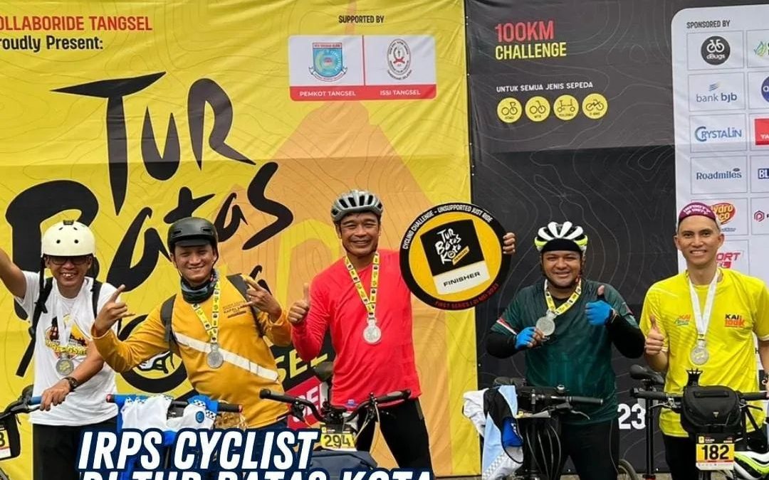 IRPS Cycling Club Turut Serta dalam Tur Batas Kota Tangsel