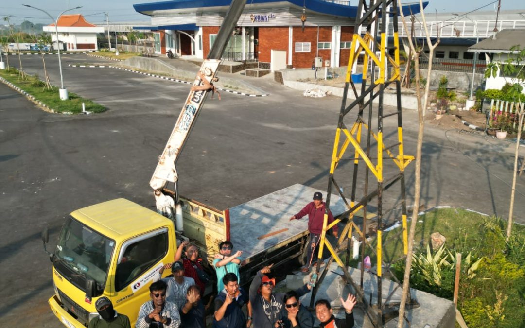 IRPS Surabaya dan BTP Surabaya Preservasi Sinyal Krian Eks Stasiun Prajekan di Stasiun Krian