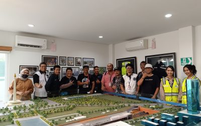 IRPS Jakarta Kunjungi Proyek Pembangunan MRT Jakarta Fase Kedua