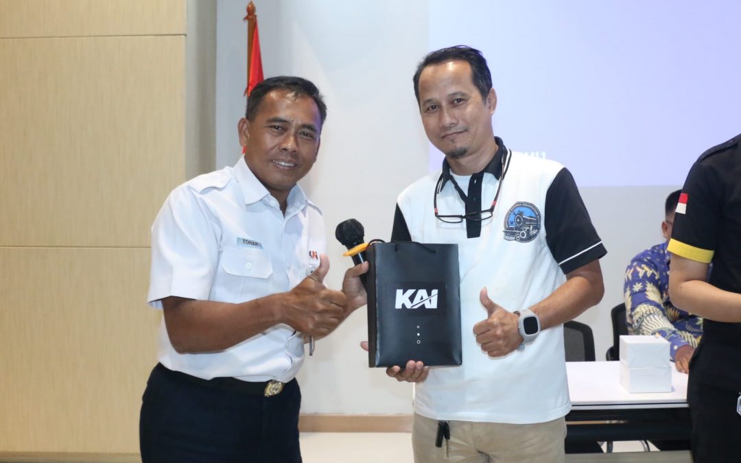 IRPS Jakarta Hadiri Pengenalan Jajaran Baru Humas KAI Daop 1 Jakarta