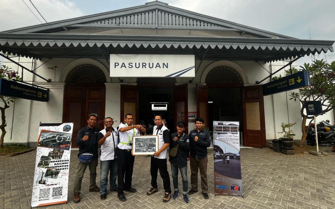 IRPS Surabaya Gelar Pameran Foto 145 Tahun Stasiun Pasuruan