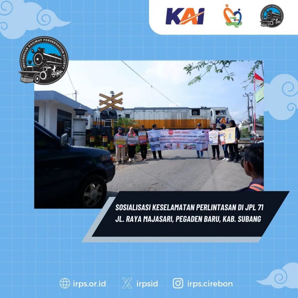 sosialisasi perlintasan pegaden