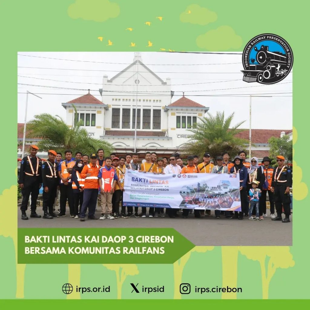 Irps Cirebon Hadiri Bakti Lintas Bersama Kai Daop Cirebon Dan