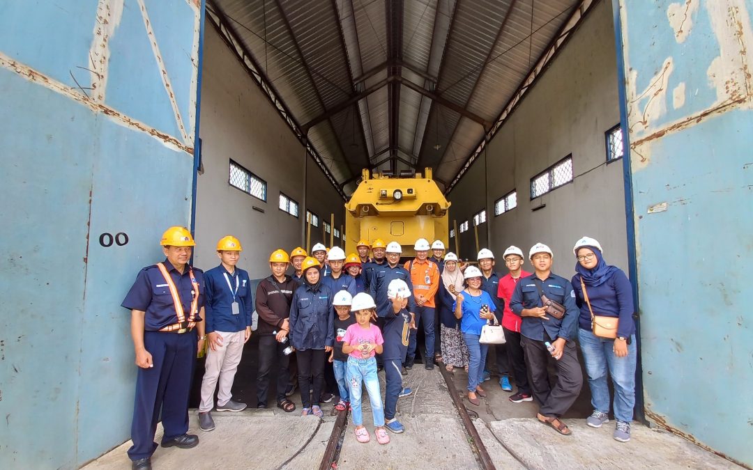 IRPS Semarang Joyride KA Banyubiru, Didampingi IRPS Yogyakarta Kunjungi Depo Solo Balapan