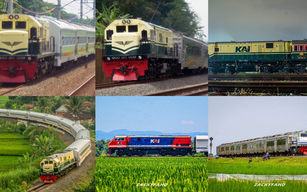 Melihat Kembali Lokomotif “Vintage Livery” di Pulau Jawa