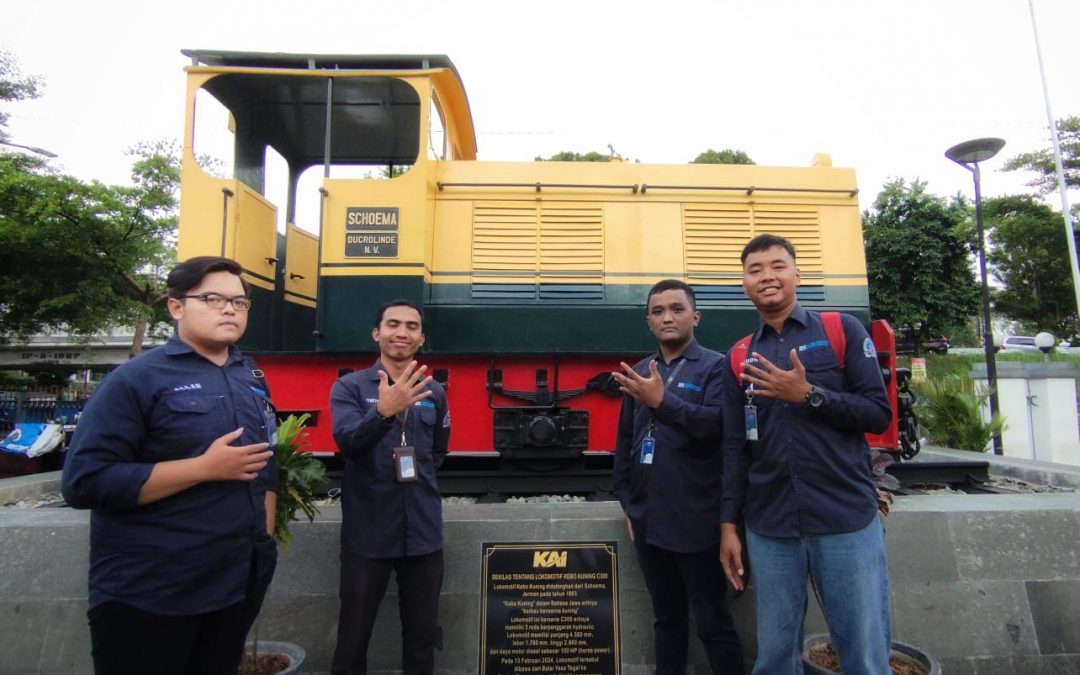 IRPS Purwokerto Hadiri Peresmian Monumen Lokomotif Kebo Kuning di Stasiun Purwokerto