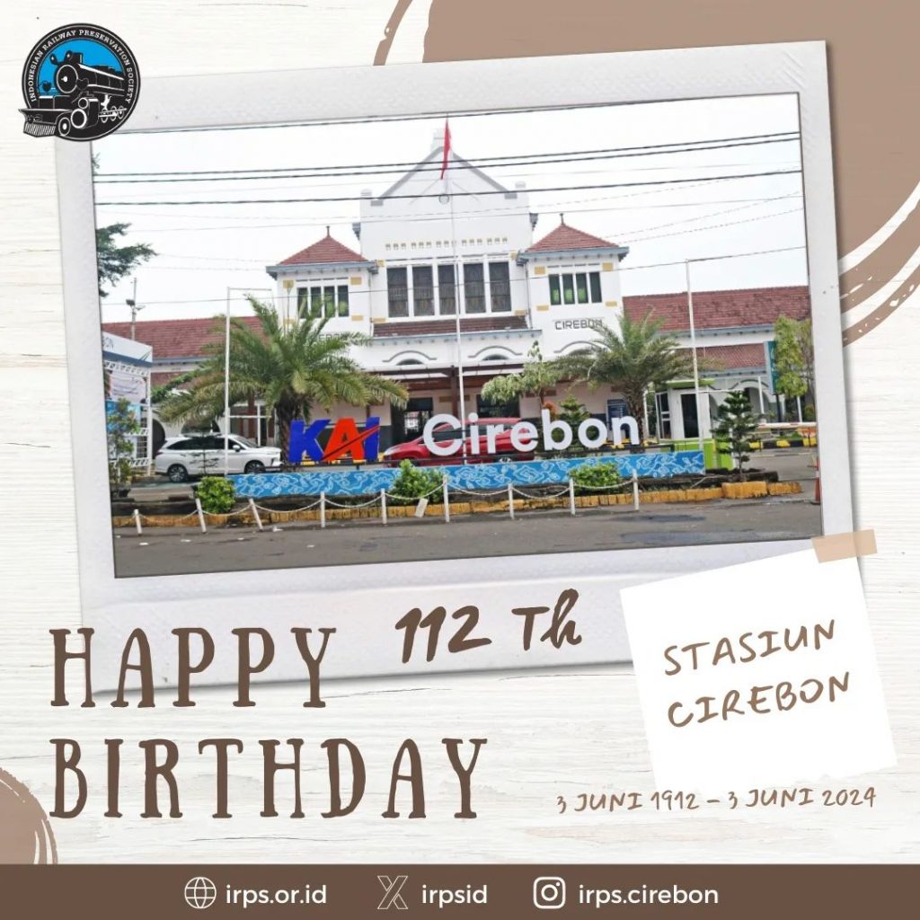 112 tahun stasiun cirebon