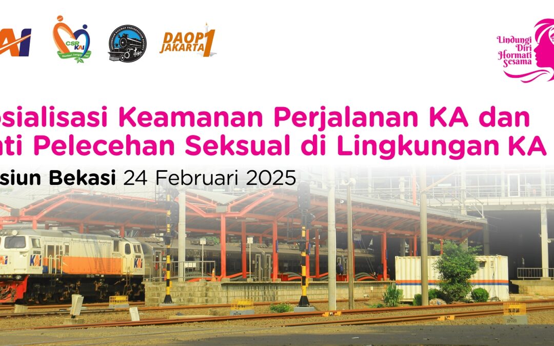 IRPS Jakarta dan KAI Daop 1 Jakarta Gelar Talkshow Anti Pelecehan Seksual di Stasiun Bekasi