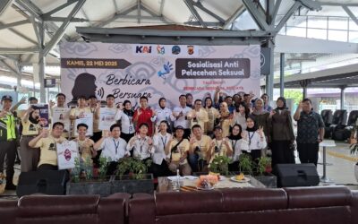 IRPS Cirebon dan KAI Daop 3 Cirebon Gelar Talkshow Anti Pelecehan Seksual di Stasiun Cirebon Prujakan