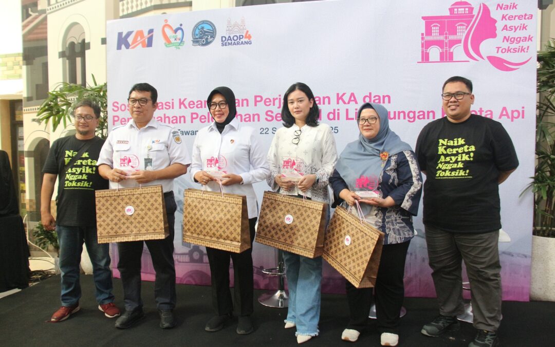IRPS Semarang dan KAI Daop 4 Semarang Gelar Talkshow Anti Pelecehan Seksual di Stasiun Gambir