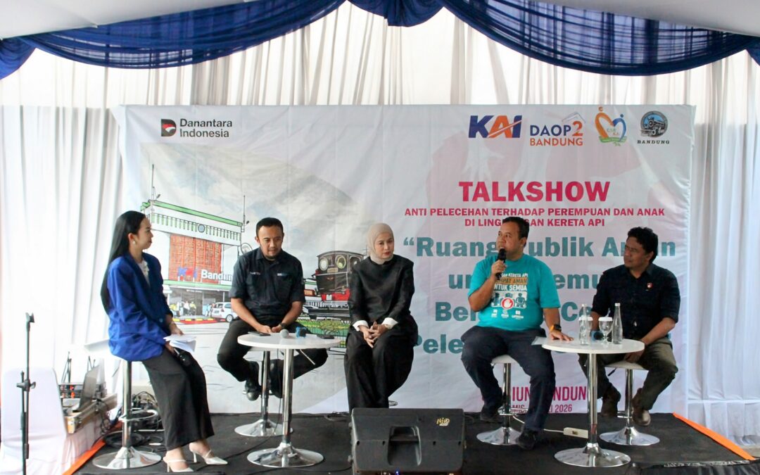 Sambut Hari Anak Nasional, IRPS Bandung dan KAI Gelar Talkshow Anti Pelecehan Seksual di Stasiun Bandung